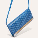 Goyard Monte-Carlo PM Clutch Sky Blue - Image 5
